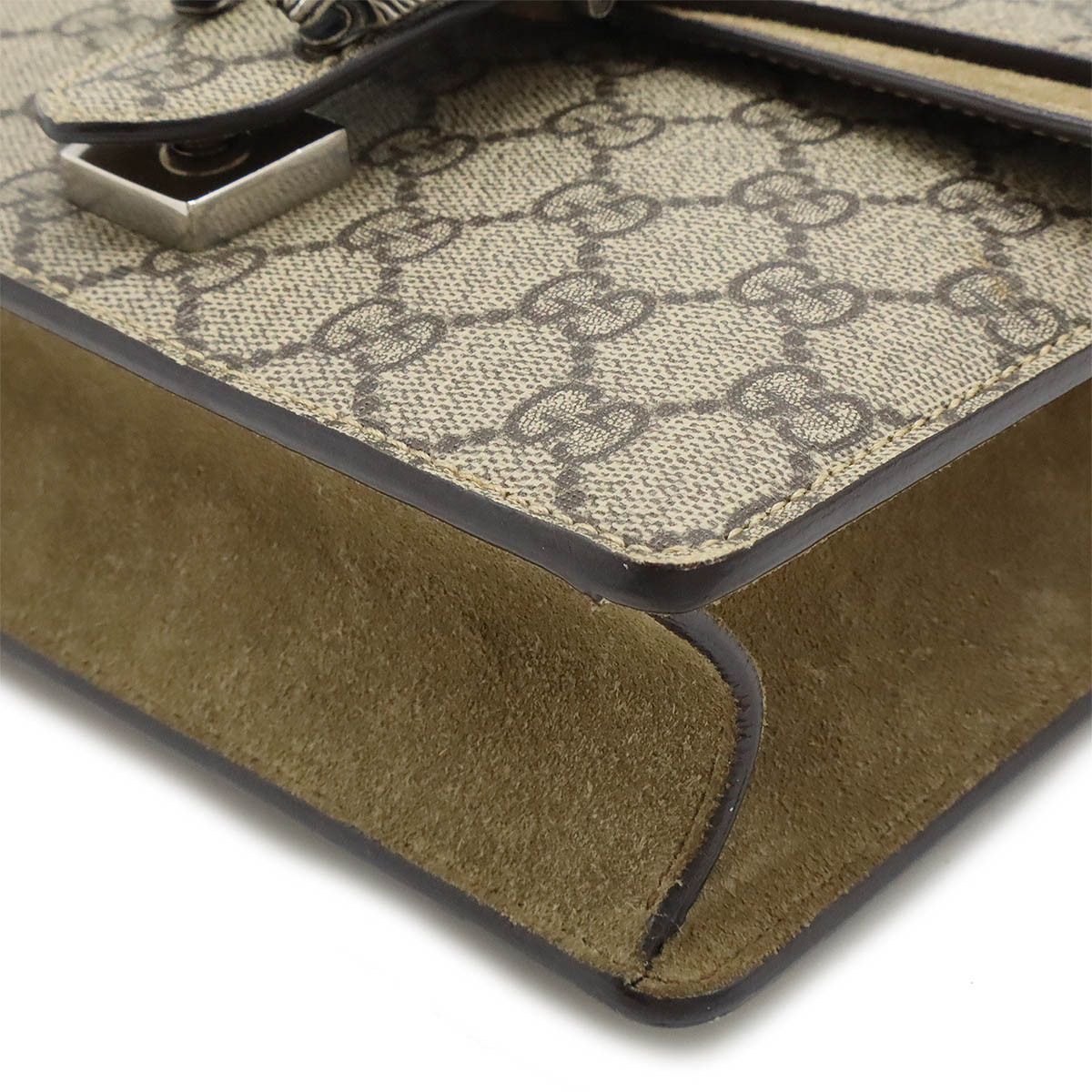 Gucci Gucci Gucci Dionysus GG Supreme Chain Shoulder Bag PVC Suede Canvas Shoulder Bag 421970 in Very Good Condition Size ONE SIZE - 3 Thumbnail