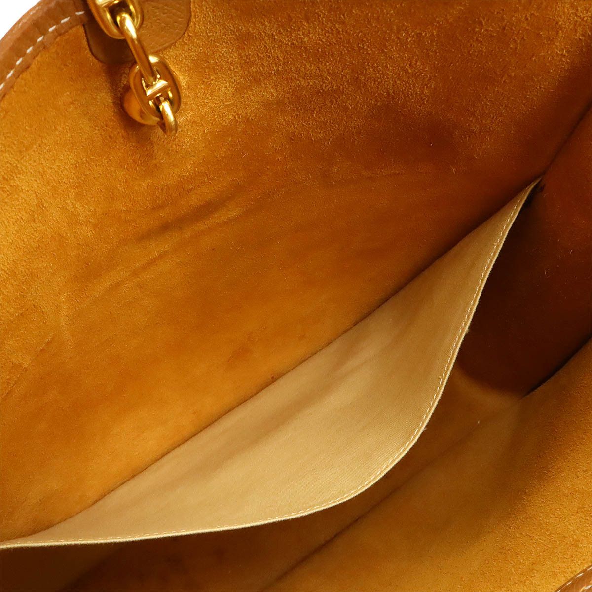 Hermes Hermes Hermes Vespa PM Shoulder Bag Brown Leather Leather Shoulder Bag in Very Good Condition Size ONE SIZE - 7 Thumbnail