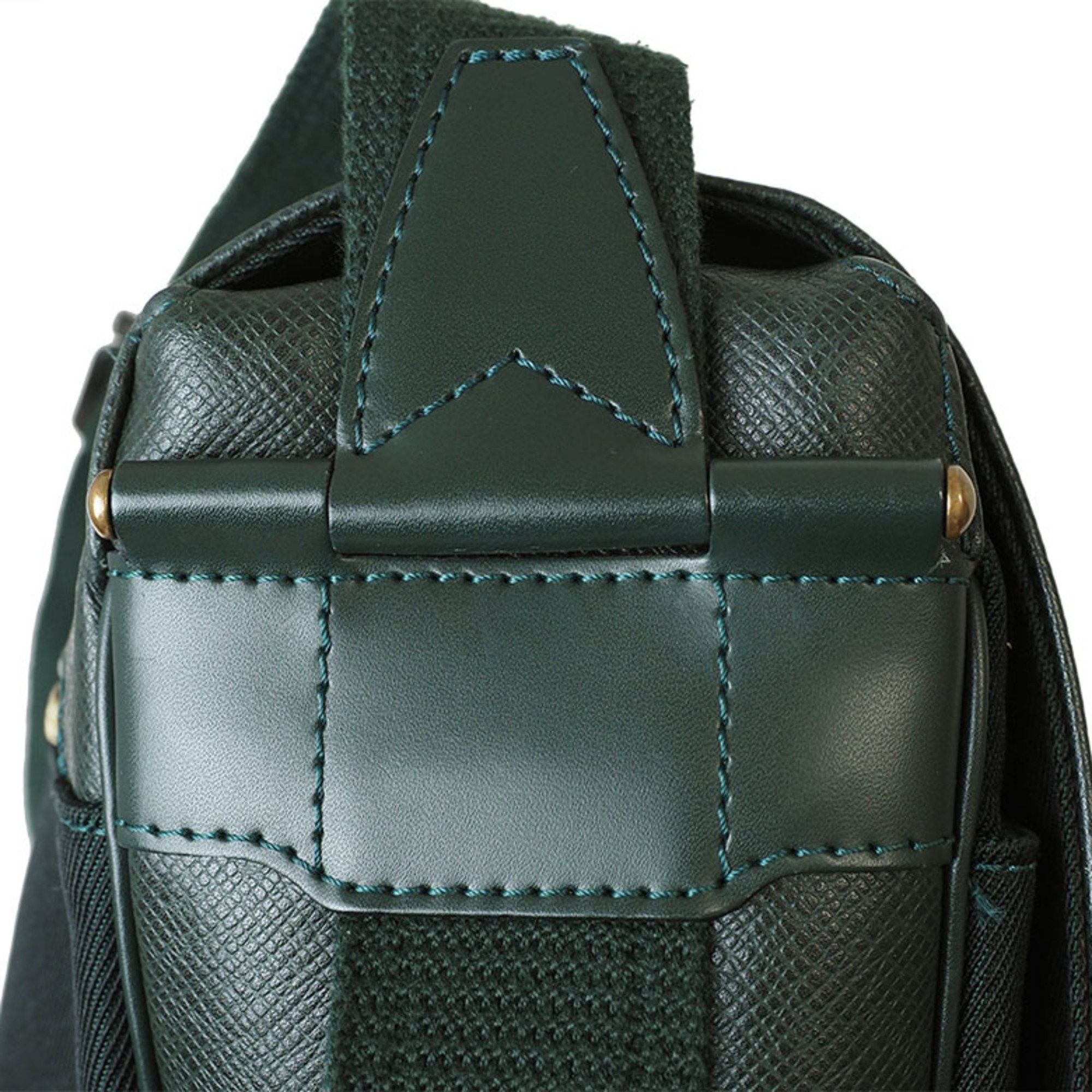 Louis Vuitton Louis Vuitton Delsue Bag Episea M30164 Men's Taiga Leather Canvas Shoulder LOUIS VUITTON Size ONE SIZE - 7 Thumbnail