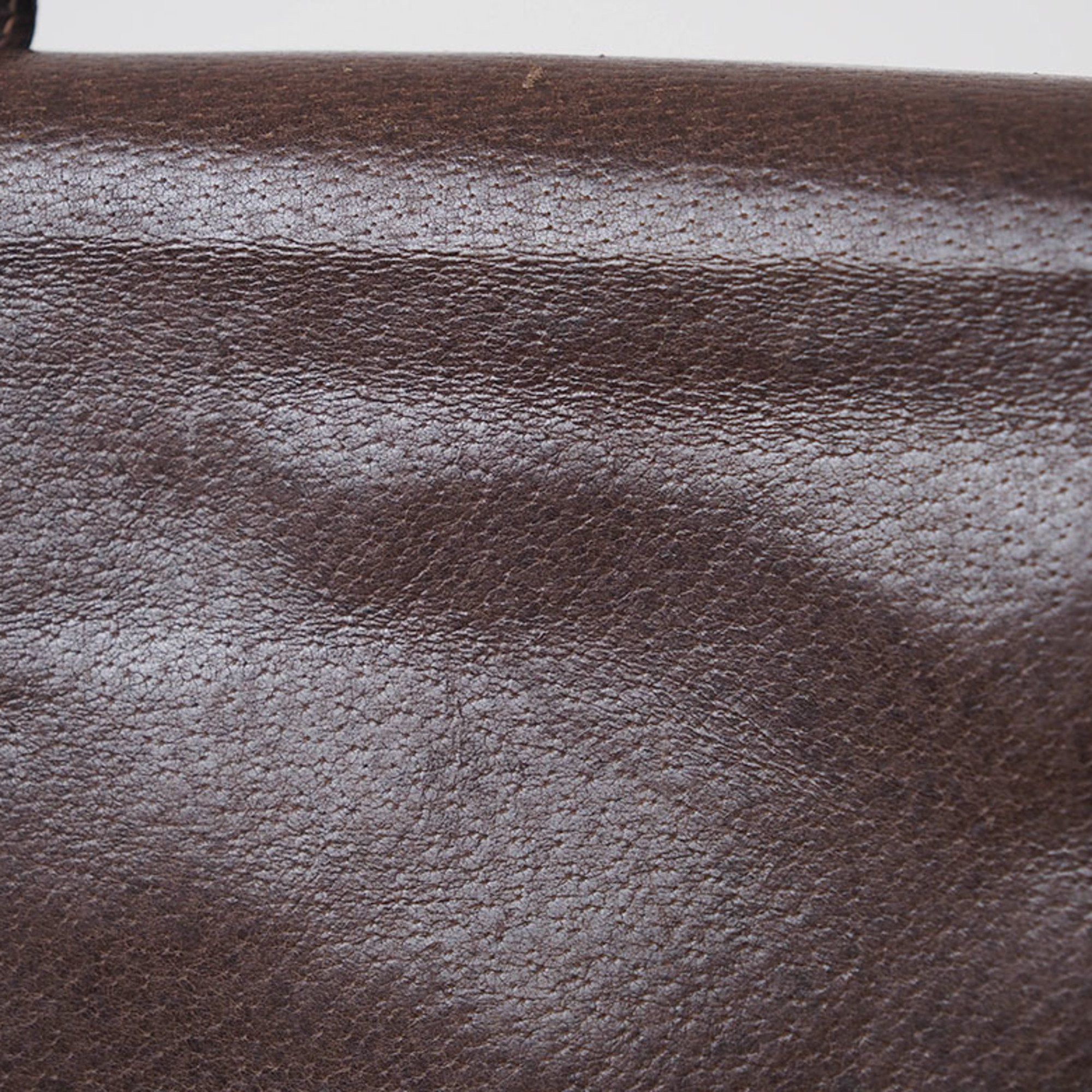 Gucci GUCCI Old Gucci Leather Shoulder Bag Brown Women's Size ONE SIZE - 12 Thumbnail
