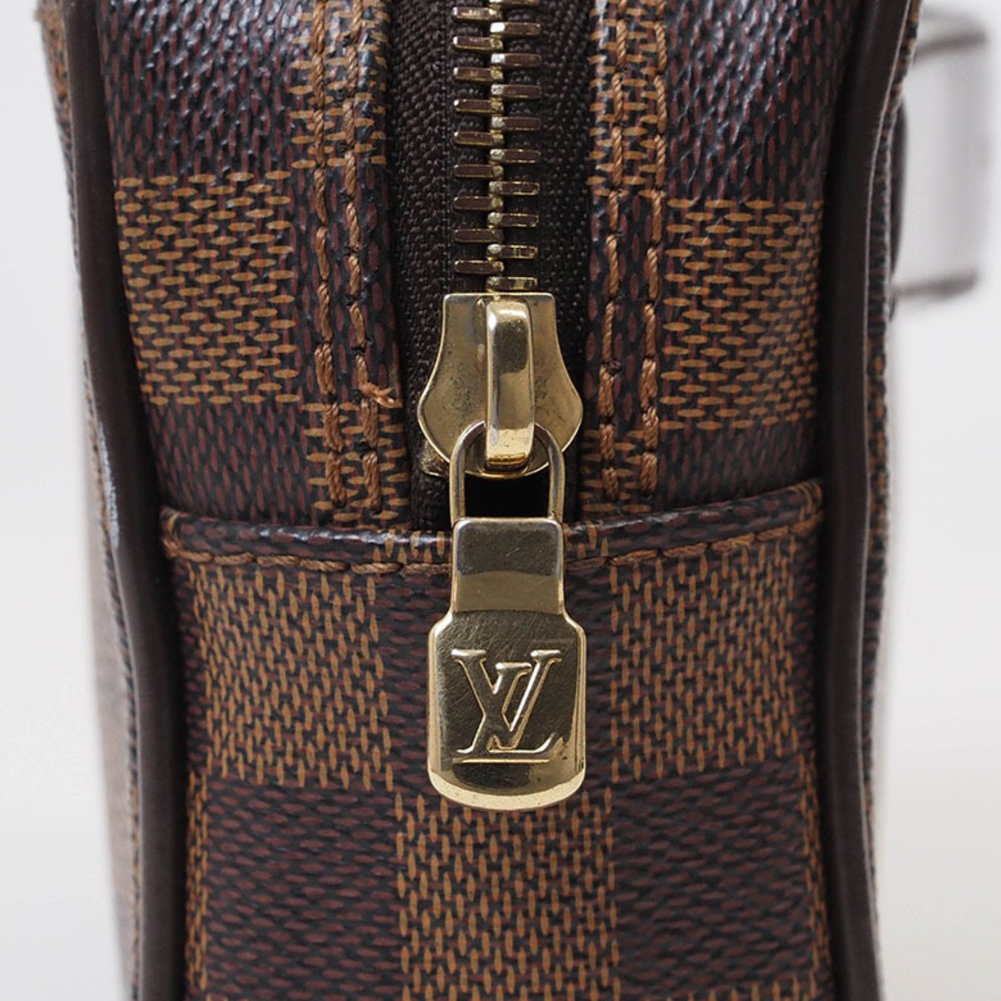 Louis Vuitton Louis Vuitton Pochette Saint Paul Clutch Bag Damier Ebene N41219 Men's Canvas LOUIS VUITTON Size ONE SIZE - 12 Thumbnail