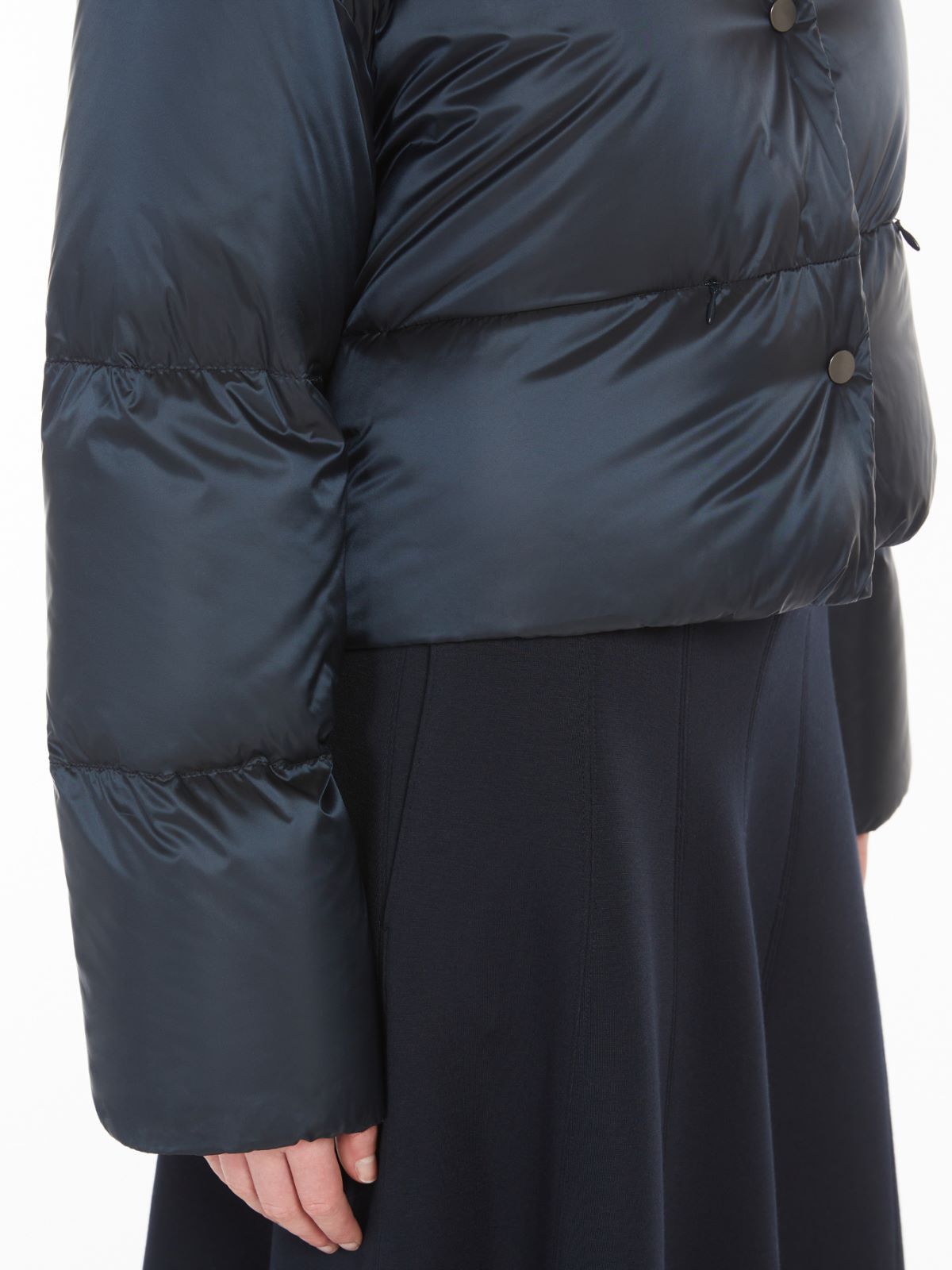 Max Mara Tredi waterproof nylon down short jacket Size XS / US 0-2 / IT 36-38 - 5 Thumbnail