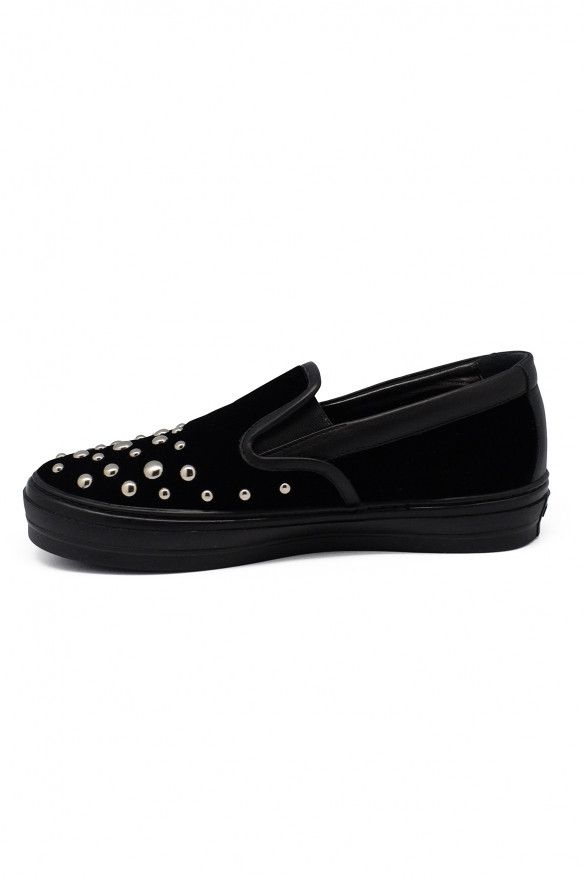 Salvatore Ferragamo Velvet slip-on Size US 5.5 / IT 35.5 - 3 Thumbnail