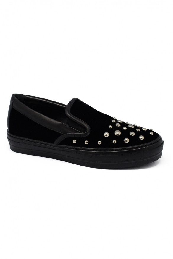 Salvatore Ferragamo Velvet slip-on Size US 9.5 / IT 39.5 - 2 Thumbnail