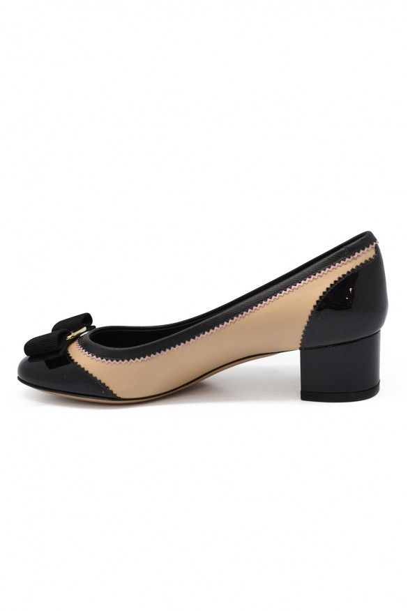 Salvatore Ferragamo Eva Leathe pumps Size US 5 / IT 35 - 3 Thumbnail