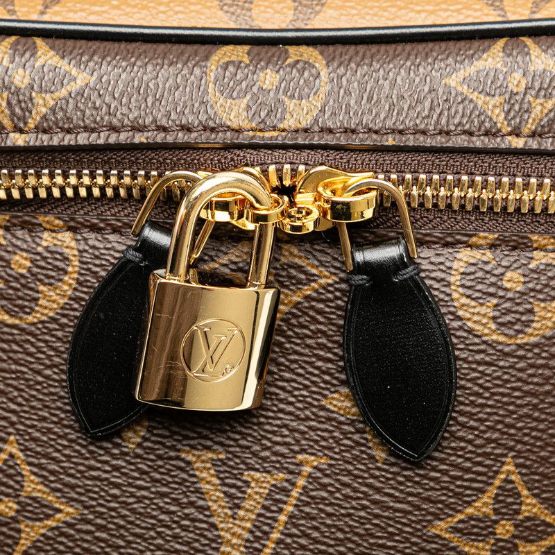 Louis Vuitton Louis Vuitton Louis Vuitton Monogram Vanity NV PM Chain Shoulder Bag M45165 Brown PVC Leather Canvas Shoulder Bag M45165 in Great Condition Size ONE SIZE - 4 Thumbnail