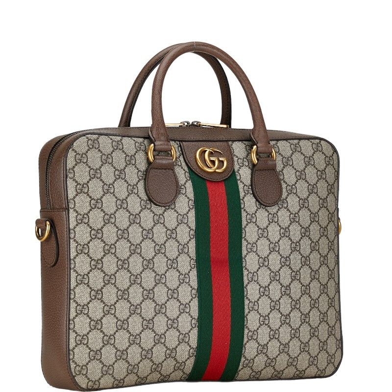Gucci Gucci Gucci Ophidia 2WAY Handbag PVC Leather 574793 Canvas Handbag 574793 Size ONE SIZE - 3 Thumbnail