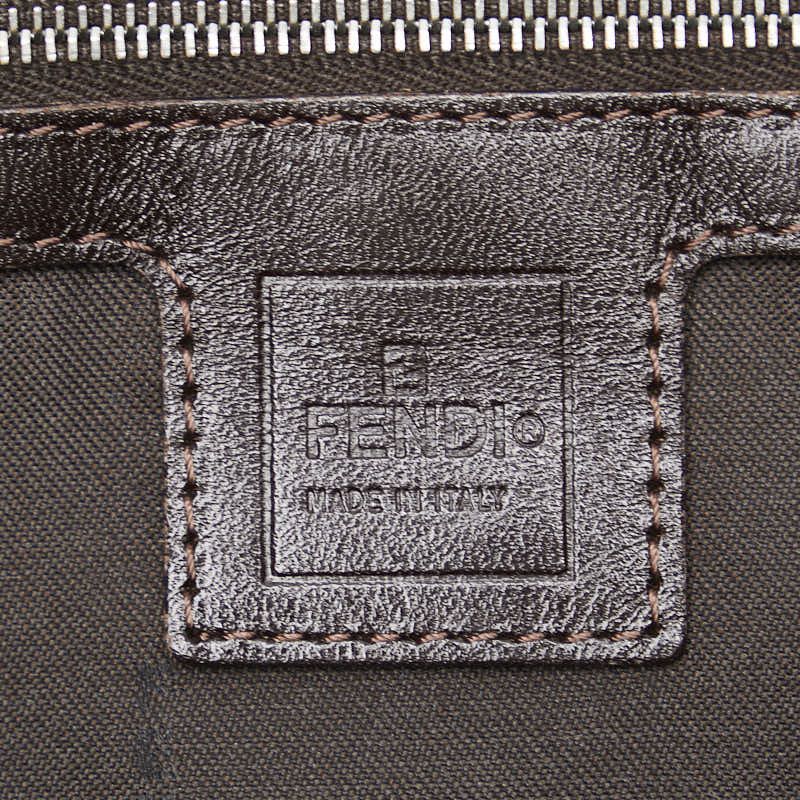Fendi Fendi Fendi Zucca Canvas Leather Handbag 26329 Canvas Handbag 26329 in Very Good Condition Size ONE SIZE - 7 Thumbnail