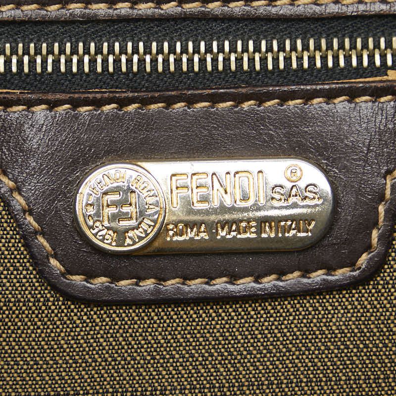 Fendi Fendi Fendi Canvas Leather Mamma Bucket Shoulder Bag Canvas Shoulder Bag in Very Good Condition Size ONE SIZE - 8 Thumbnail