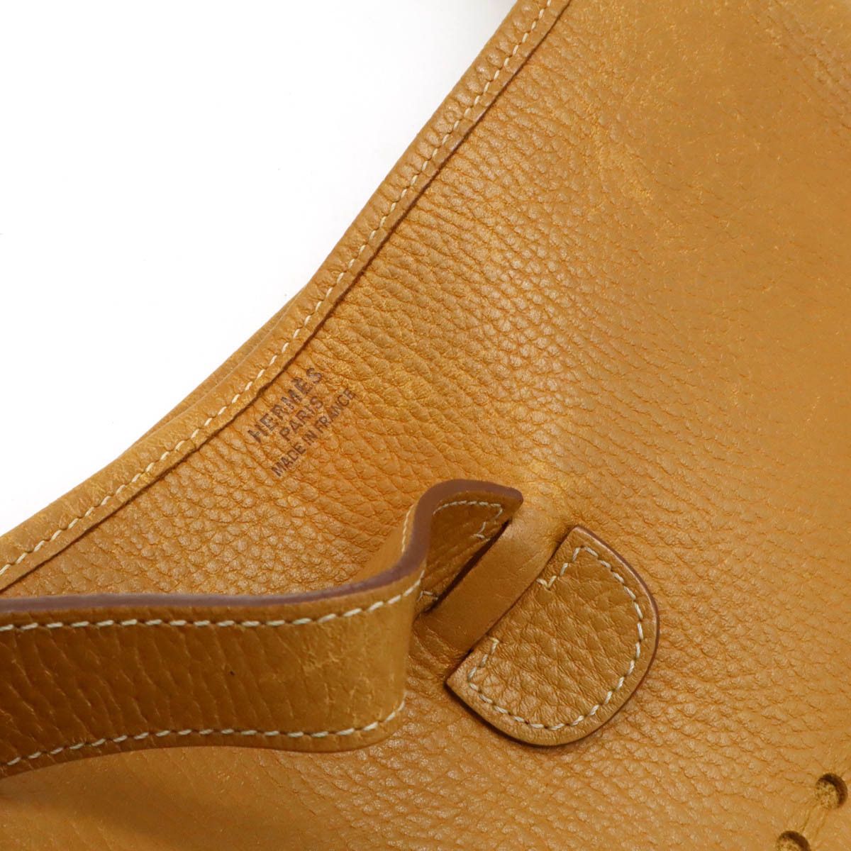 Hermes Hermes Hermes Evelyne GM I Leather Shoulder Bag Brown Leather Shoulder Bag in Very Good Condition Size ONE SIZE - 7 Thumbnail