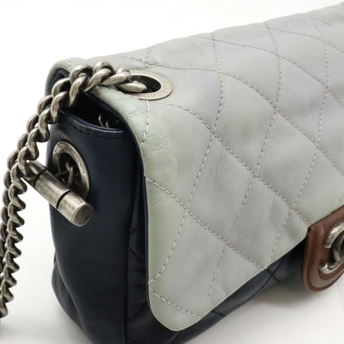 Chanel Chanel Chanel Matelasse Coco Mark Leather Shoulder Bag Leather Shoulder Bag Size ONE SIZE - 7 Thumbnail