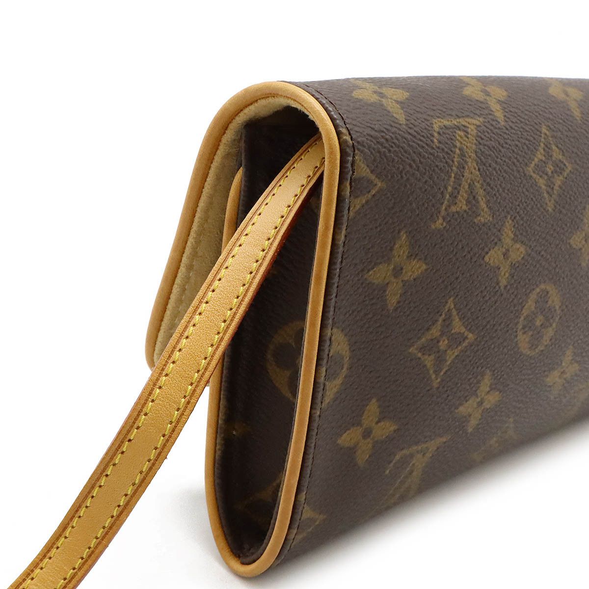 Louis Vuitton Louis Vuitton Louis Vuitton Monogram Pochette Twin GM Shoulder Bag M51852 Canvas Crossbody Bag M51852 in Very Good Condition Size ONE SIZE - 4 Thumbnail