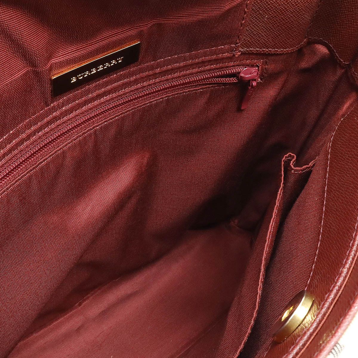 Burberry Burberry Burberry Nova Check Canvas/Leather Shoulder Bag Canvas Shoulder Bag in Very Good Condition Size ONE SIZE - 7 Thumbnail