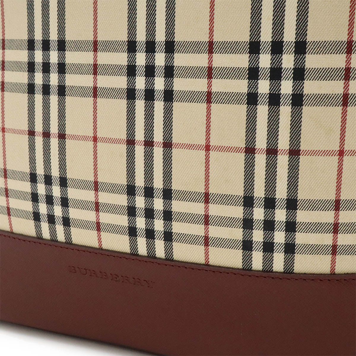 Burberry Burberry Burberry Nova Check Canvas/Leather Shoulder Bag Canvas Shoulder Bag in Very Good Condition Size ONE SIZE - 8 Thumbnail