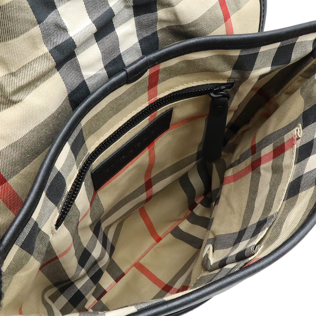 Burberry Burberry Burberry Leather Horse Logo Shoulder Bag Leather Crossbody Bag in Very Good Condition Size ONE SIZE - 8 Thumbnail
