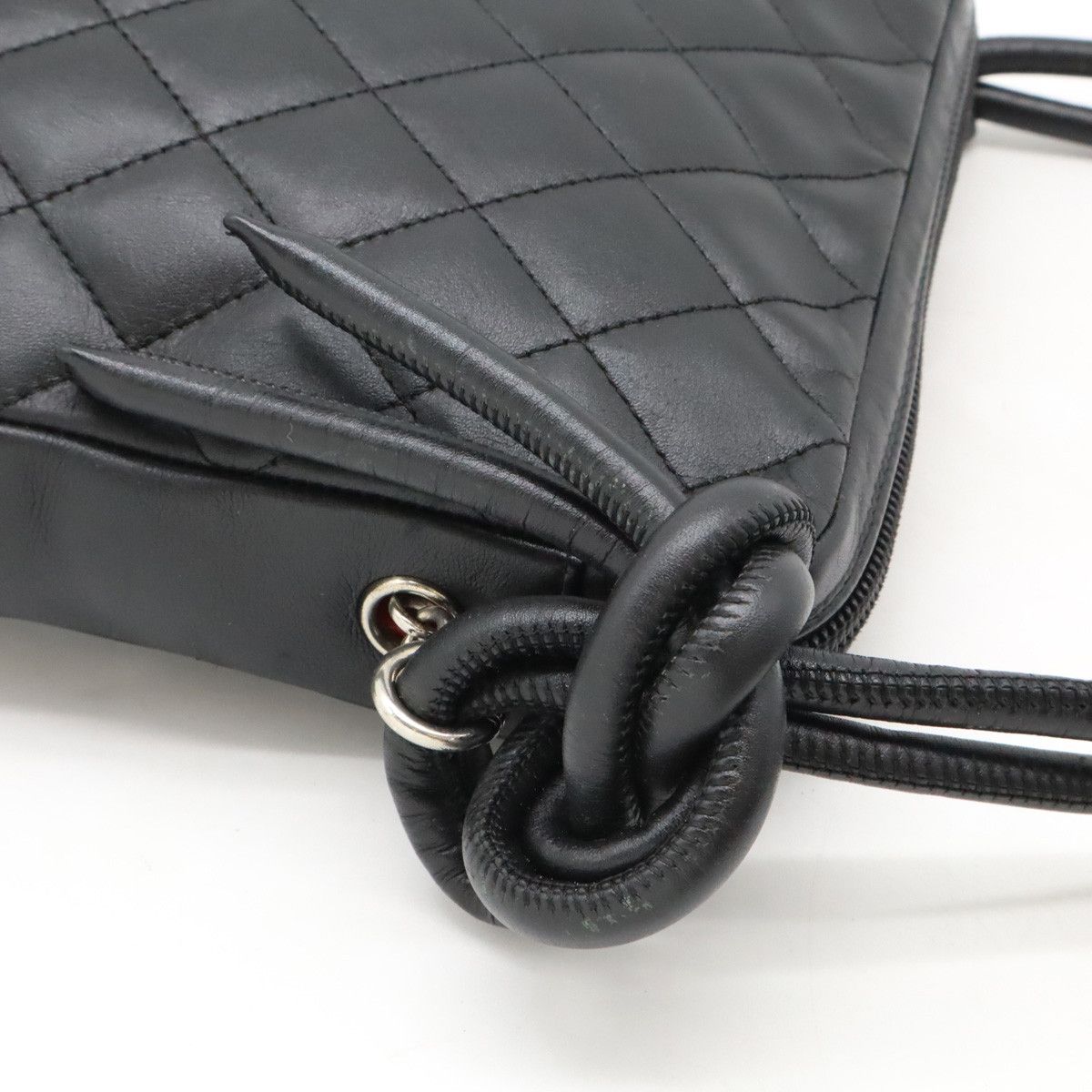 Chanel Chanel Chanel Cambon Line Coco Mark Medium Pochette Shoulder Bag A25178 Leather Crossbody Bag A25178 in Very Good Condition Size ONE SIZE - 7 Thumbnail