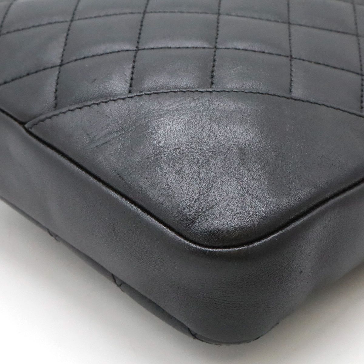 Chanel Chanel Chanel Cambon Line Coco Mark Medium Pochette Shoulder Bag A25178 Leather Crossbody Bag A25178 in Very Good Condition Size ONE SIZE - 3 Thumbnail