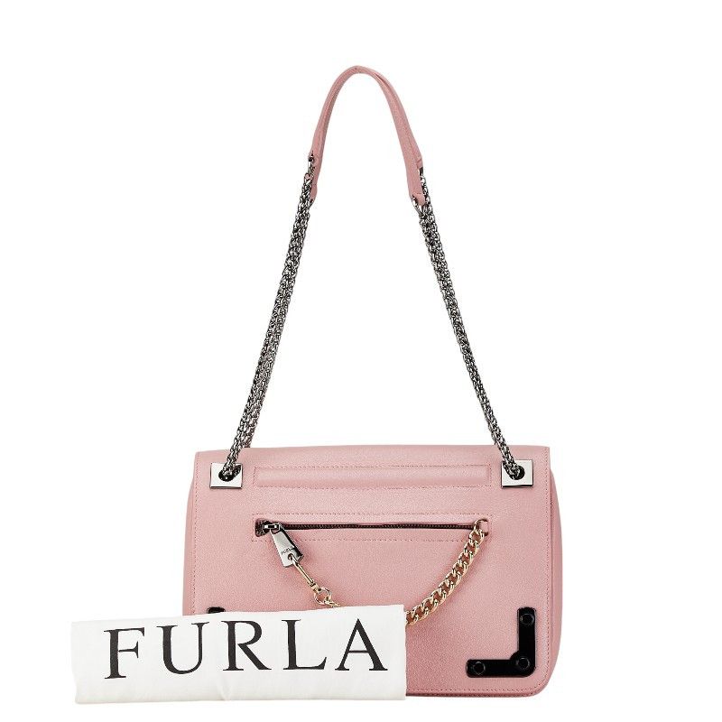 Furla Furla Furla Leather Handbag Chain Shoulder Bag Leather Handbag in Great Condition Size ONE SIZE - 9 Thumbnail