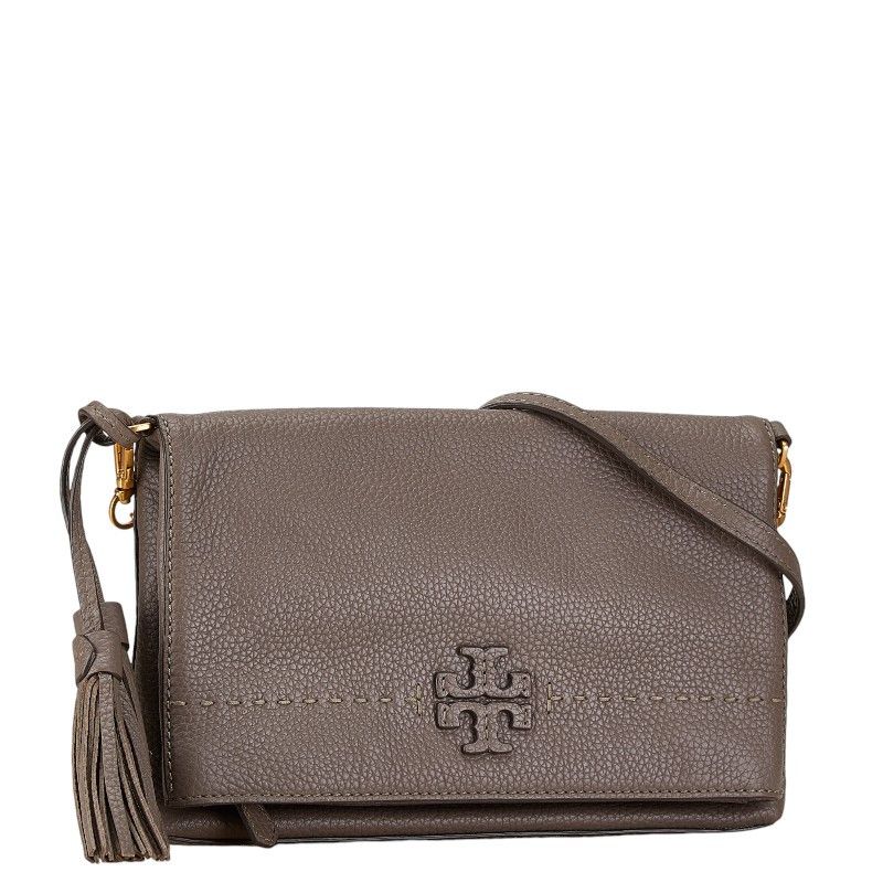 Tory Burch Tory Burch Tory Burch Leather Tassel Chain Shoulder Bag Leather Shoulder Bag in Great Condition Size ONE SIZE - 2 Thumbnail