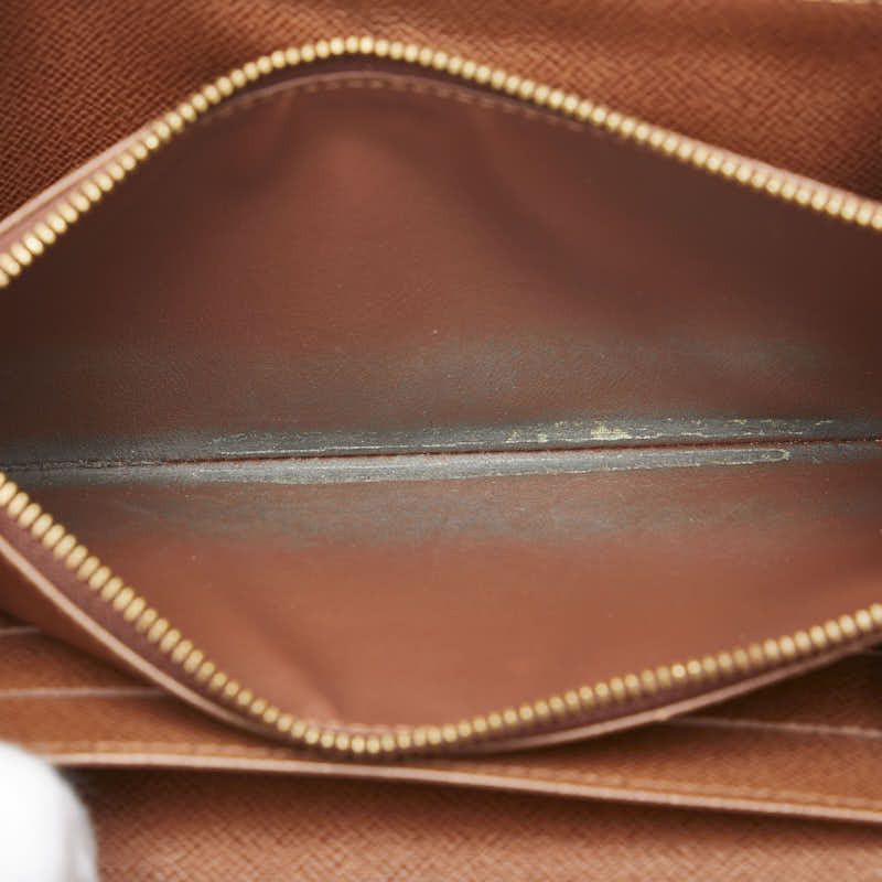 Louis Vuitton Louis Vuitton Louis Vuitton Monogram Sarah Wallet M61734 Brown PVC Leather Canvas Long Wallet M61734 in Very Good Condition Size ONE SIZE - 7 Thumbnail