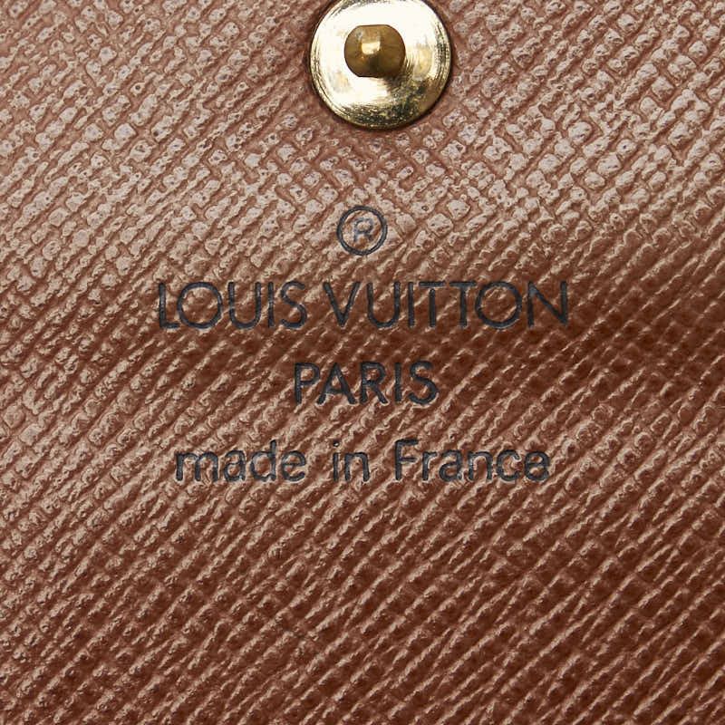 Louis Vuitton Louis Vuitton Louis Vuitton Monogram Sarah Wallet M61734 Brown PVC Leather Canvas Long Wallet M61734 in Very Good Condition Size ONE SIZE - 8 Thumbnail