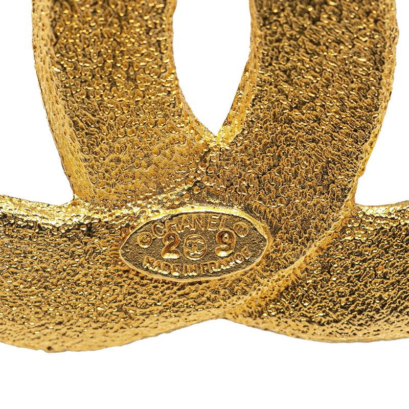 Chanel Chanel Chanel Vintage Gold Plated Brooch Metal Brooch in Great Condition Size ONE SIZE - 3 Thumbnail