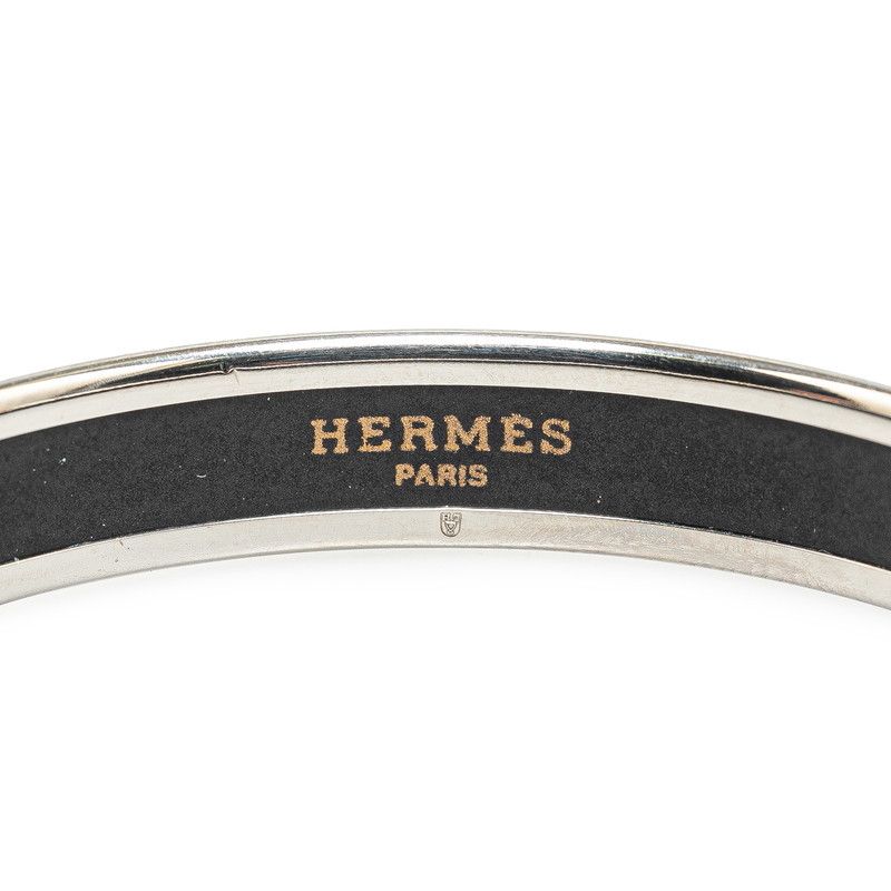 Hermes Hermes Hermes Metal Caleche Bangle Bracelet Metal Bangle in Great Condition Size ONE SIZE - 4 Thumbnail