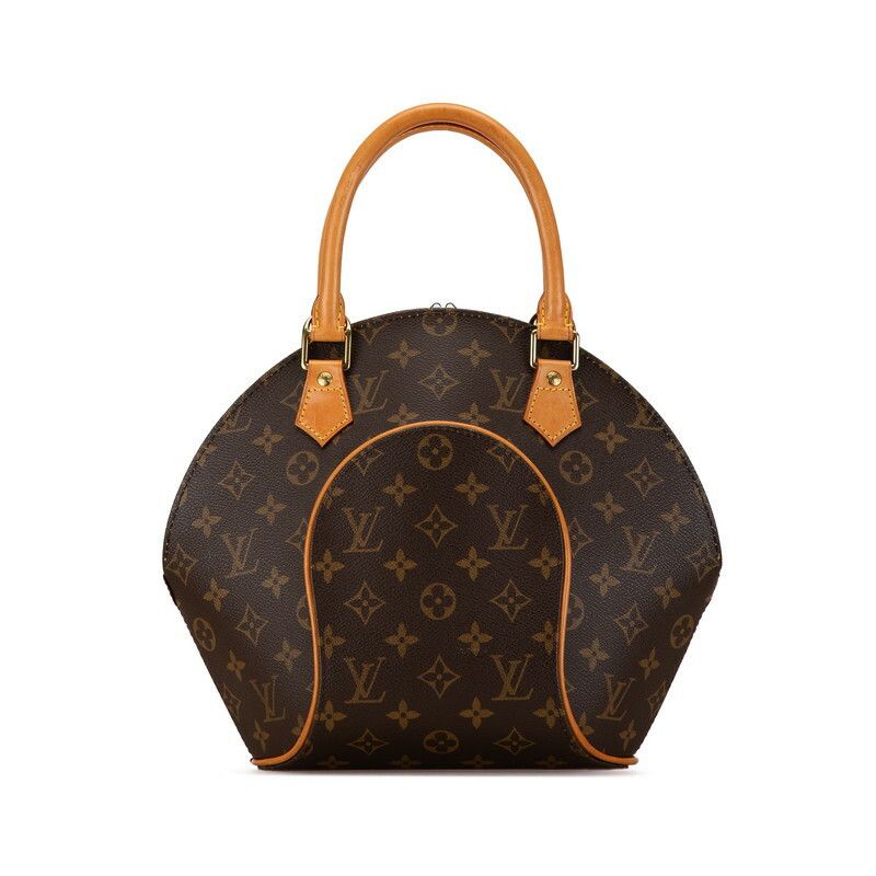 Louis Vuitton Louis Vuitton Louis Vuitton Monogram Ellipse PM Handbag M51127 Brown PVC Leather Canvas Handbag M51127 in Very Good Condition Size ONE SIZE - 3 Thumbnail