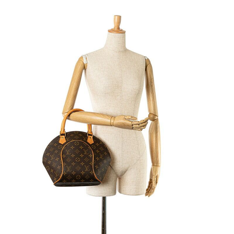 Louis Vuitton Louis Vuitton Louis Vuitton Monogram Ellipse PM Handbag M51127 Brown PVC Leather Canvas Handbag M51127 in Very Good Condition Size ONE SIZE - 9 Thumbnail