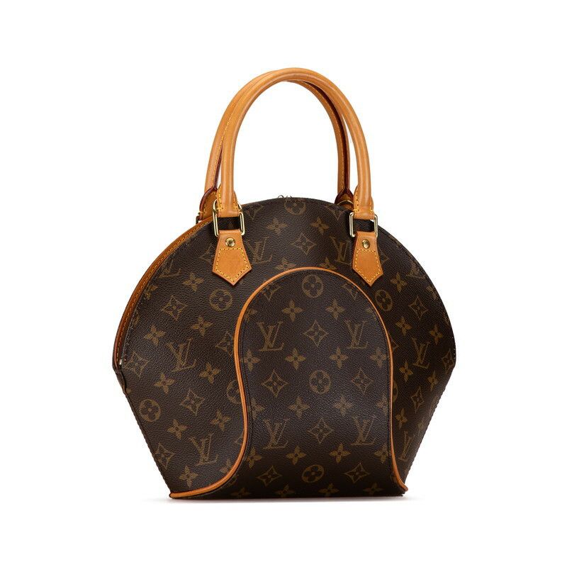 Louis Vuitton Louis Vuitton Louis Vuitton Monogram Ellipse PM Handbag M51127 Brown PVC Leather Canvas Handbag M51127 in Very Good Condition Size ONE SIZE - 2 Thumbnail