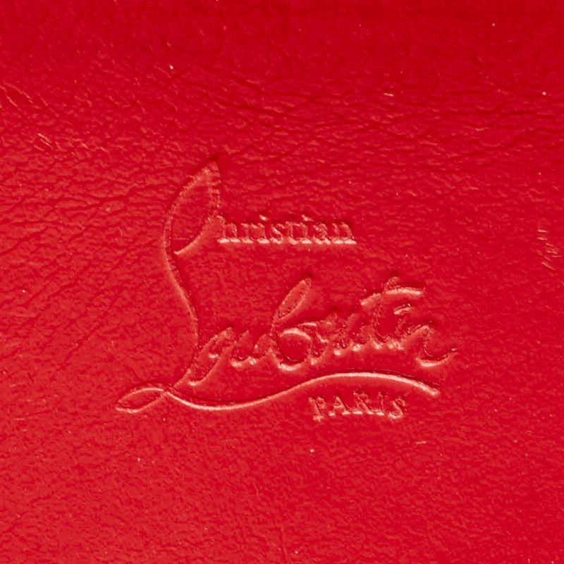 Christian Louboutin Christian Louboutin Christian Louboutin White Leather Studded Long Wallet Leather Long Wallet in Very Good Condition Size ONE SIZE - 12 Thumbnail