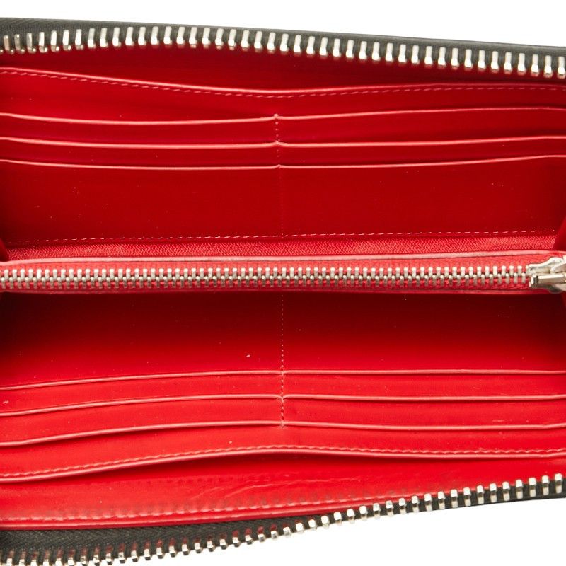Christian Louboutin Christian Louboutin Christian Louboutin White Leather Studded Long Wallet Leather Long Wallet in Very Good Condition Size ONE SIZE - 9 Thumbnail