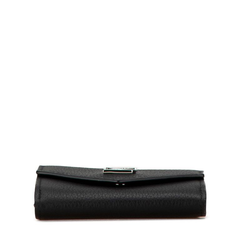 Louis Vuitton Louis Vuitton Louis Vuitton Leather Portefeuille Lockmini Trifold Wallet M63921 Leather Short Wallet M63921 in Great Condition Size ONE SIZE - 4 Thumbnail