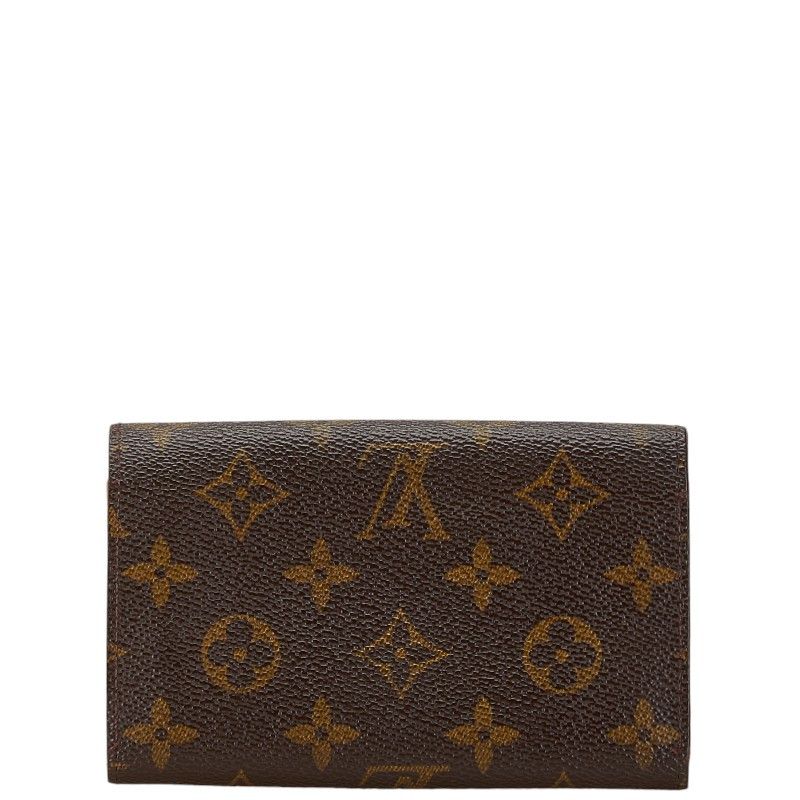 Louis Vuitton Louis Vuitton Louis Vuitton Monogram Bifold Wallet M61730 Brown PVC Leather Canvas Short Wallet M61730 in Very Good Condition Size ONE SIZE - 3 Thumbnail