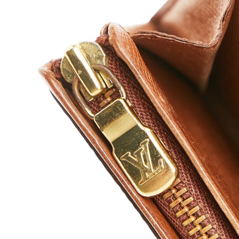 Louis Vuitton Louis Vuitton Louis Vuitton Monogram Bifold Wallet M61730 Brown PVC Leather Canvas Short Wallet M61730 in Very Good Condition Size ONE SIZE - 7 Thumbnail