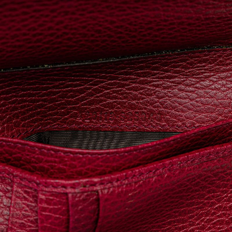Gucci Gucci Gucci Leather Round Zipper Long Wallet 420113 Leather Long Wallet 420113 in Very Good Condition Size ONE SIZE - 10 Thumbnail