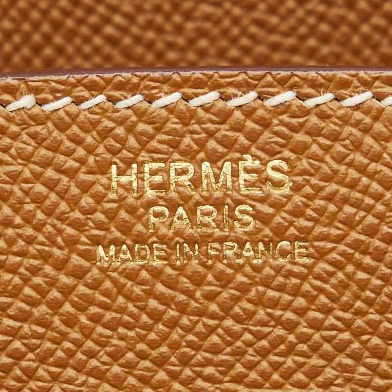 Hermes Hermes Hermes Birkin 30 Handbag Gold Brown Leather Handbag in Very Good Condition Size ONE SIZE - 7 Thumbnail