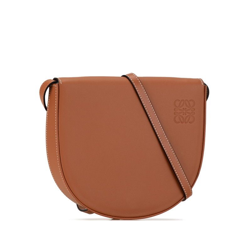 Loewe Loewe Loewe Anagram Leather Shoulder Bag Brown Leather Crossbody Bag in Great Condition Size ONE SIZE - 2 Thumbnail