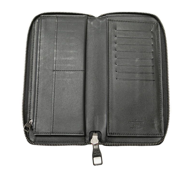 Louis Vuitton Louis Vuitton Louis Vuitton Damier Graphite Zippy Wallet Vertical N63095 Canvas Long Wallet N63095 in Very Good Condition Size ONE SIZE - 6 Thumbnail