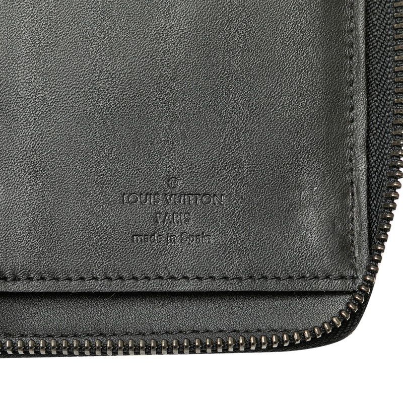 Louis Vuitton Louis Vuitton Louis Vuitton Damier Graphite Zippy Wallet Vertical N63095 Canvas Long Wallet N63095 in Very Good Condition Size ONE SIZE - 8 Thumbnail