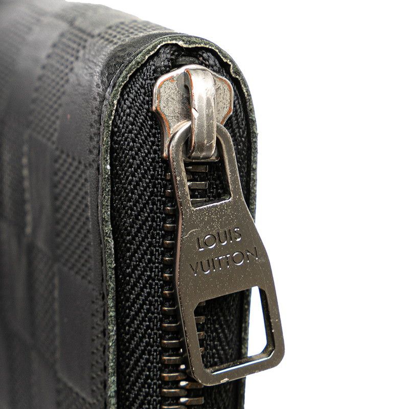 Louis Vuitton Louis Vuitton Louis Vuitton Damier Graphite Zippy Wallet Vertical N63095 Canvas Long Wallet N63095 in Very Good Condition Size ONE SIZE - 5 Thumbnail