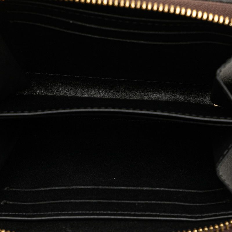 Louis Vuitton Louis Vuitton Louis Vuitton Damier Zippy Coin Purse M52745 Brown PVC Leather Canvas Coin Case M52745 in Very Good Condition Size ONE SIZE - 6 Thumbnail
