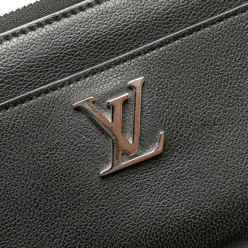 Louis Vuitton Louis Vuitton Louis Vuitton Zippy Lockme Long Wallet M62622 Black Leather Leather Long Wallet M62622 in Very Good Condition Size ONE SIZE - 8 Thumbnail