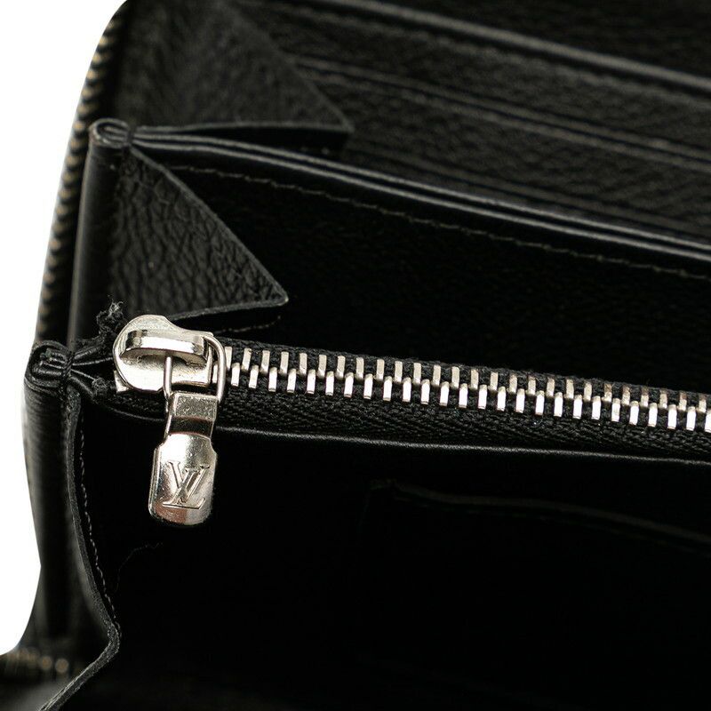 Louis Vuitton Louis Vuitton Louis Vuitton Zippy Lockme Long Wallet M62622 Black Leather Leather Long Wallet M62622 in Very Good Condition Size ONE SIZE - 6 Thumbnail