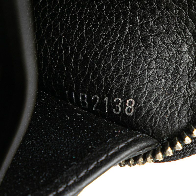 Louis Vuitton Louis Vuitton Louis Vuitton Zippy Lockme Long Wallet M62622 Black Leather Leather Long Wallet M62622 in Very Good Condition Size ONE SIZE - 10 Thumbnail