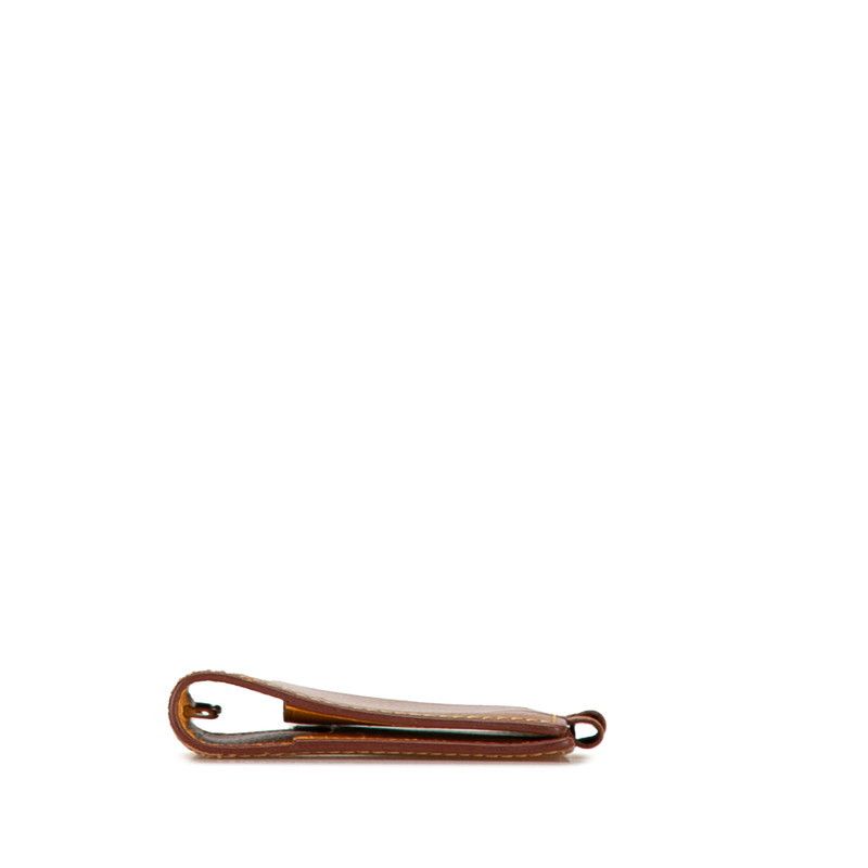 Hermes Hermes Hermes Agenda Mini Notebook Cover Brown Vaux Epson Leather Notebook Cover in Very Good Condition Size ONE SIZE - 4 Thumbnail