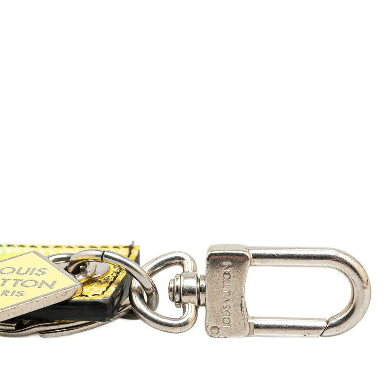 Louis Vuitton Louis Vuitton Louis Vuitton Damier Stripe Gradient Charm Key Holder M00736 Canvas Key Holder M00736 in Very Good Condition Size ONE SIZE - 4 Thumbnail