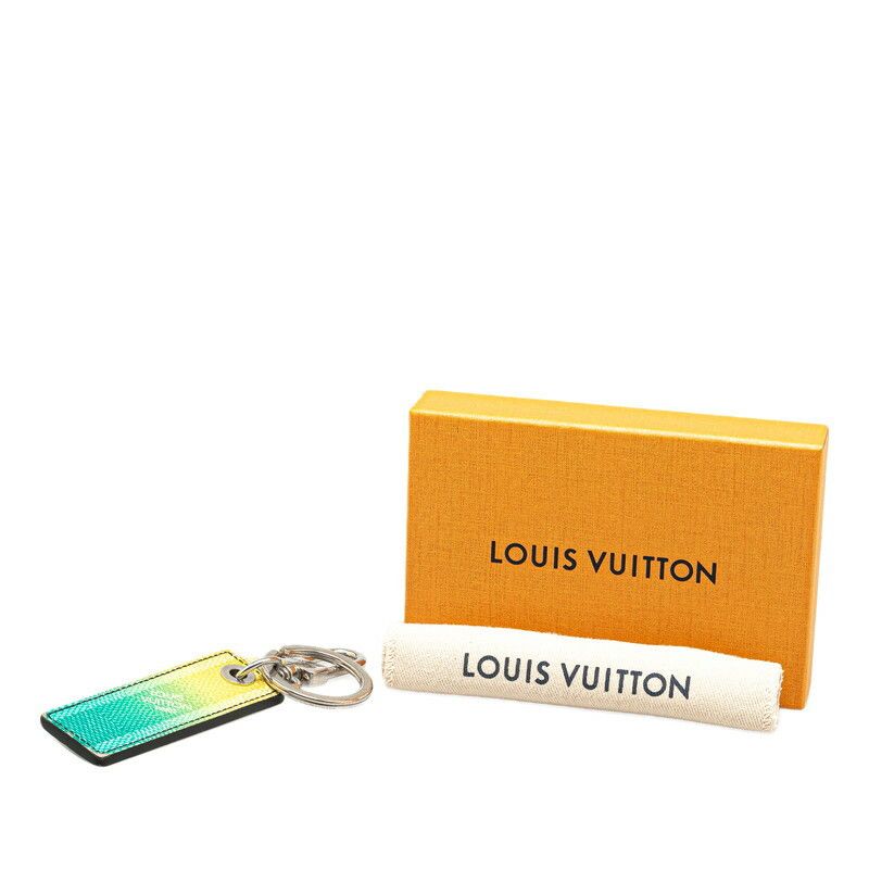 Louis Vuitton Louis Vuitton Louis Vuitton Damier Stripe Gradient Charm Key Holder M00736 Canvas Key Holder M00736 in Very Good Condition Size ONE SIZE - 7 Thumbnail