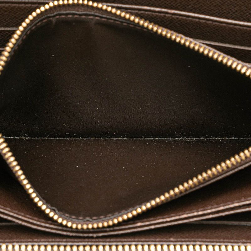 Louis Vuitton Louis Vuitton Louis Vuitton Damier Zippy Wallet N41661 Brown PVC Canvas Long Wallet N41661 in Very Good Condition Size ONE SIZE - 7 Thumbnail