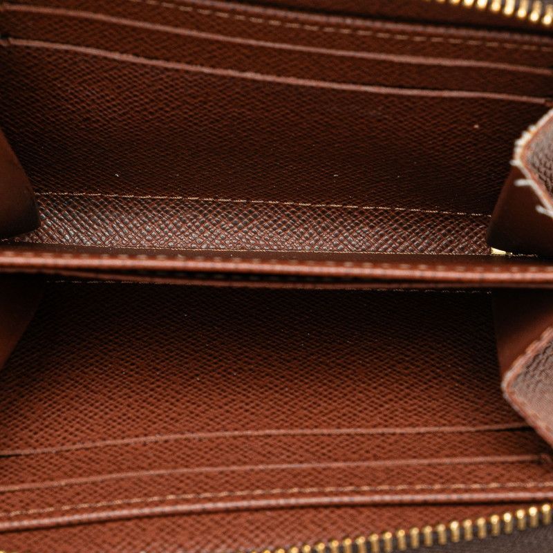 Louis Vuitton Louis Vuitton Louis Vuitton Monogram Zippy Coin Purse M60067 Brown PVC Leather Canvas Coin Case M60067 in Very Good Condition Size ONE SIZE - 7 Thumbnail